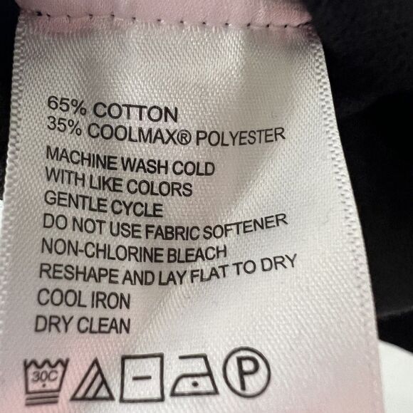 Tommy Bahama Island Zone V Neck Sweater Men Size Medium Black Coolmax Poly Blend - Picture 8 of 11